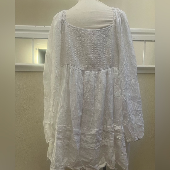 Pink Lily Take Your Time Cream Mini Dress - Picture 6 of 7